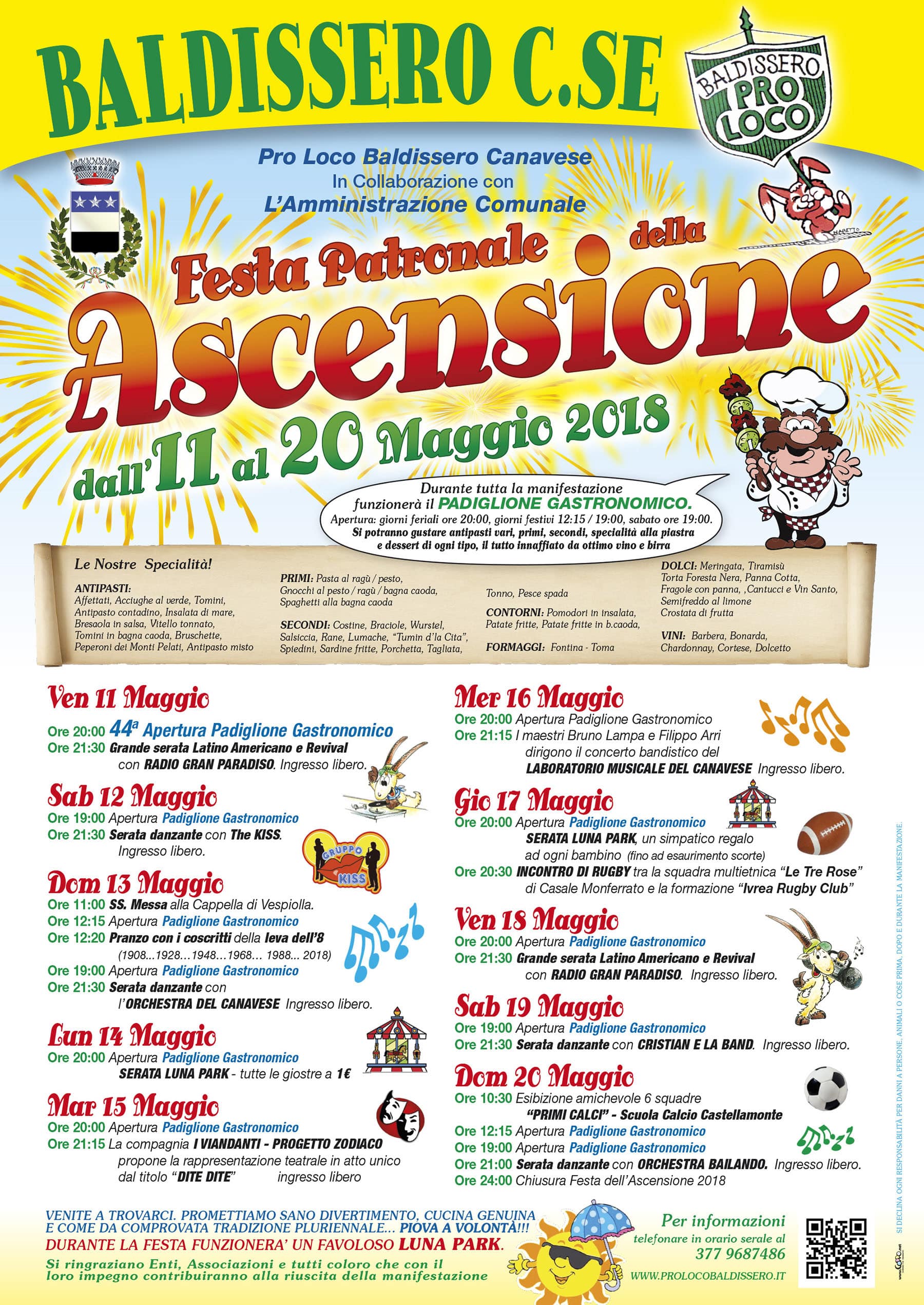 Cartellone Ascensione 2018 - ATPL Baldissero Canavese